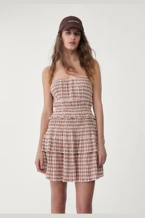 Stradivarius Vestido curto com franzido L