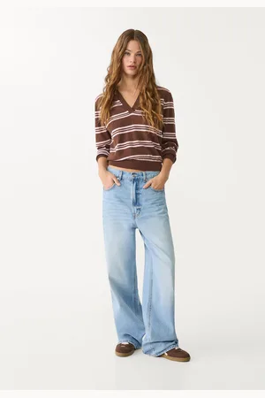 Stradivarius D88 Jeans baggy wide 32