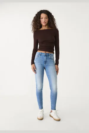 Stradivarius D07 Jeans skinny regular waist 32