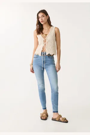 Stradivarius D09 Jeans skinny super high waist 34