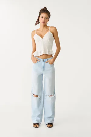 Stradivarius Jeans D92 straight wide 42