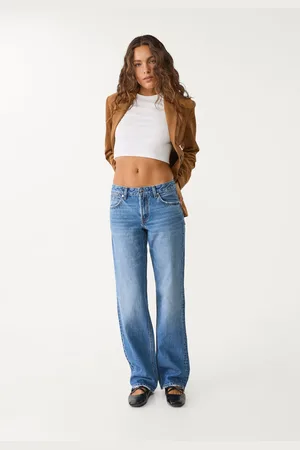 Stradivarius D03 Jeans straight low 36