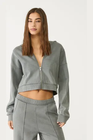 Stradivarius Sweatshirt com capuz e bolsos M