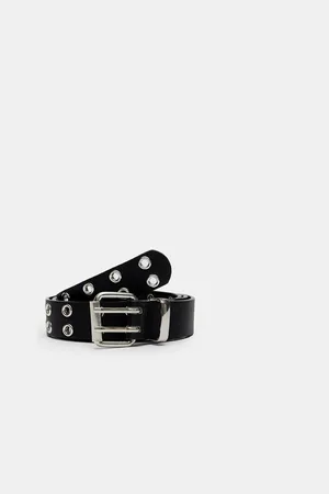 Stradivarius Cinto fino com furos 90