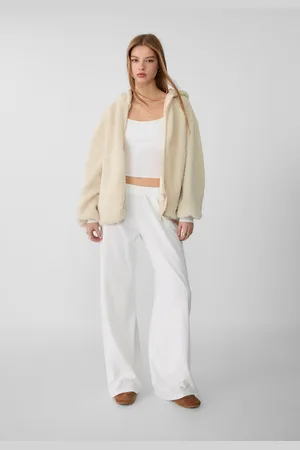 Stradivarius Calças wide leg L