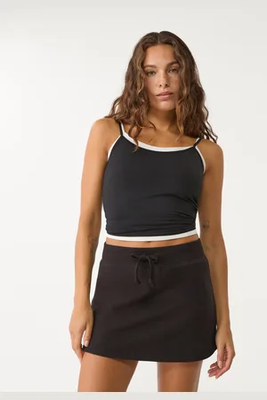 Stradivarius Saia-calção de felpa com cordões XL