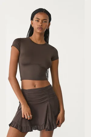 Stradivarius Minissaia com franzido M