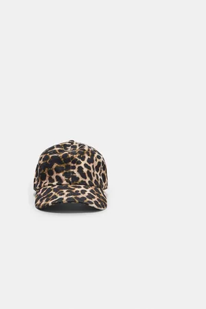 Stradivarius Boné de leopardo OS