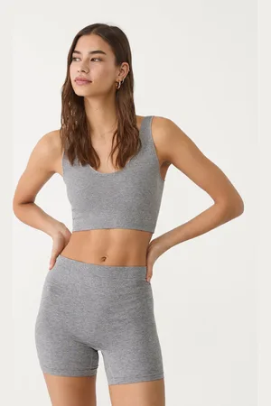 Stradivarius Calções básicos sem costuras S