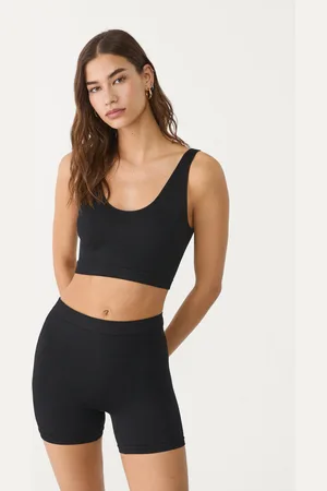 Stradivarius Calções básicos sem costuras XS