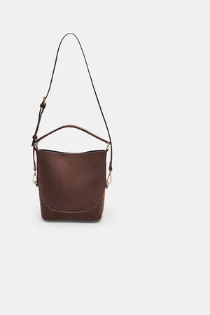 Stradivarius Mala mini bucket com asa OS