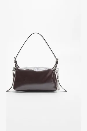 Stradivarius Mala de ombro com pormenor na alça OS