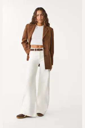 Stradivarius D71 Jeans wide leg flare comfort 40
