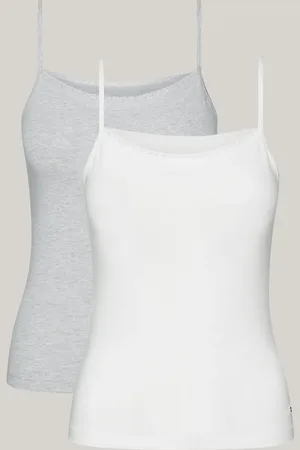 Tommy Hilfiger 2-Pack Premium Essential Lace Trim Camis