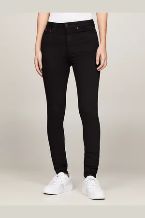 Tommy Hilfiger Sylvia High Rise Super Skinny Black Jeans