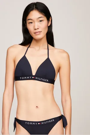 Tommy Hilfiger TH Original Foam Triangle Halterneck Bikini Top