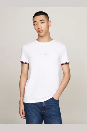 Tommy Hilfiger Signature Tipped Slim Knit T-Shirt