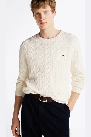 Tommy Hilfiger Cable Knit Crew Neck Jumper