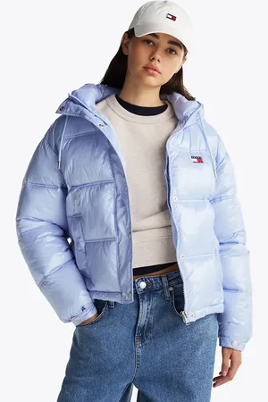 Tommy Hilfiger Shiny Hooded Puffer Jacket