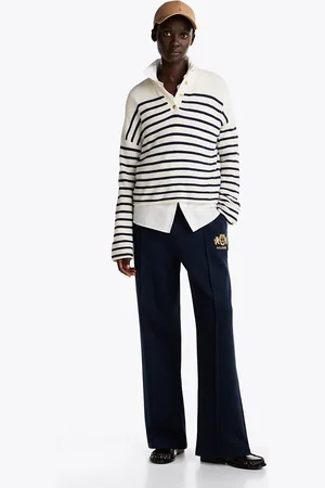Tommy Hilfiger Logo Embroidery Straight Joggers