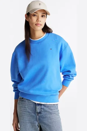 Tommy Hilfiger Flag Embroidery Crew Neck Sweatshirt