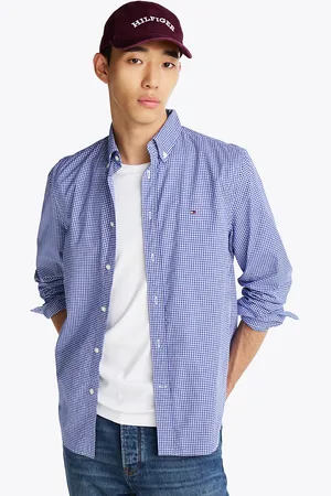 Tommy Hilfiger Regular Fit Gingham Poplin Shirt