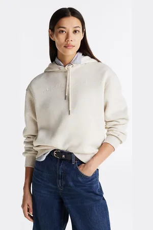 Tommy Hilfiger Logo Fleece Drawstring Hoody