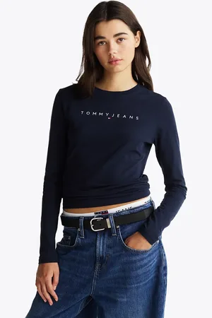Tommy Hilfiger Logo Long Sleeve Slim T-Shirt