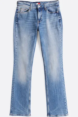 Tommy Hilfiger Maddie Whiskered Mid Rise Bootcut Jeans