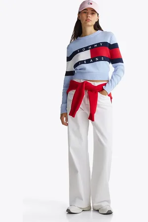 Tommy Hilfiger Claire High Rise Wide Leg Jeans