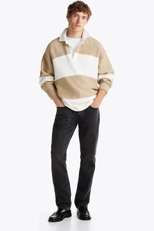 Tommy Hilfiger Denton Black Straight Leg Jeans