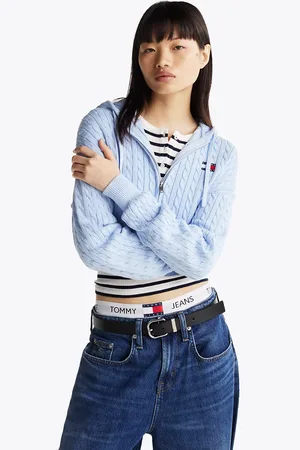 Tommy Hilfiger Cable Knit Zip-Thru Sweatshirt