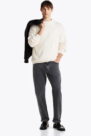 Tommy Hilfiger Harlem Whiskered Straight Tapered Leg Jeans
