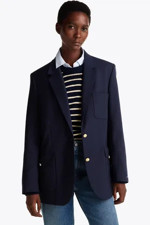 Tommy Hilfiger Relaxed Wool Blend Blazer