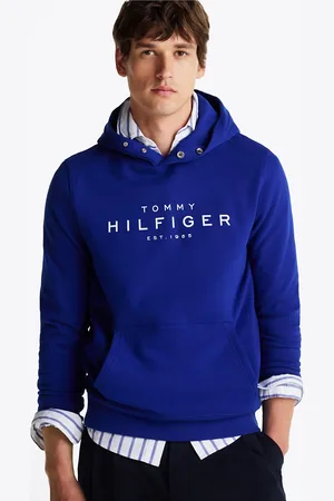 Tommy Hilfiger Snap-Button Logo Hoody