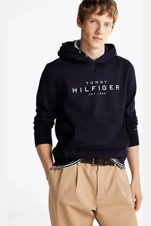 Tommy Hilfiger Snap-Button Logo Hoody
