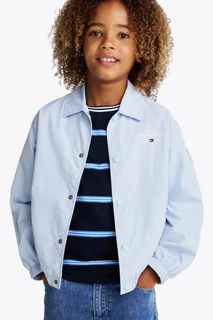 Tommy Hilfiger Logo Embroidery Coach Jacket
