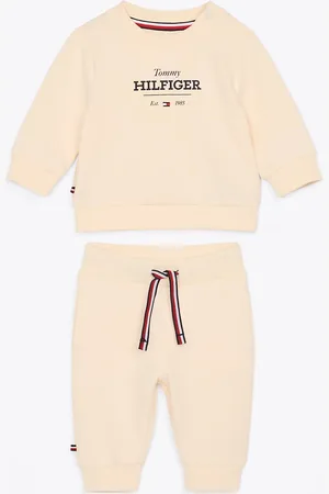 Tommy Hilfiger Logo Sweatshirt And Joggers Set