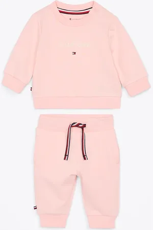 Tommy Hilfiger Logo Sweatshirt And Joggers Set