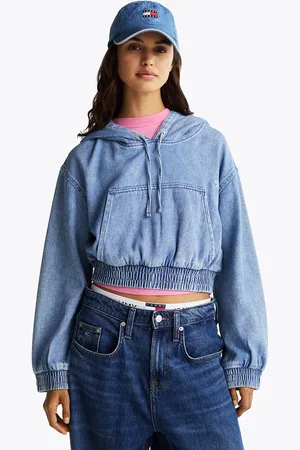 Tommy Hilfiger Denim Cropped Hoody