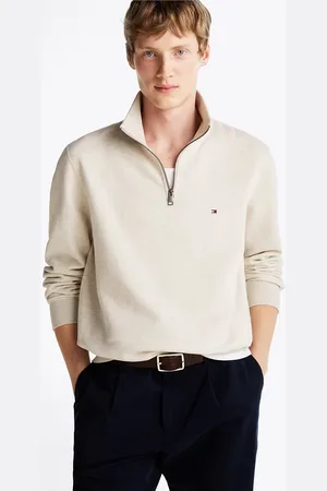 Tommy Hilfiger Quarter-Zip Mock Turtleneck Sweatshirt