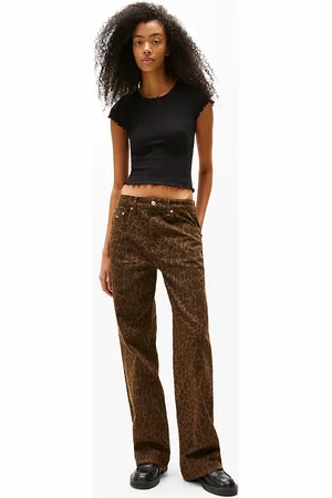 Tommy Hilfiger Mid Rise Relaxed Straight Leg Jeans
