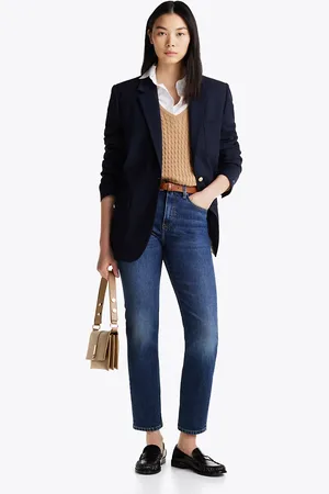 Tommy Hilfiger Faded High Rise Slim Ankle Jeans