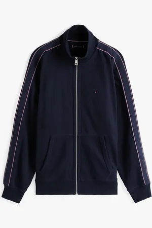 Tommy Hilfiger Contrast Tape Zip-Thru Sweatshirt