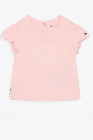 Tommy Hilfiger Ruffle Sleeve T-Shirt