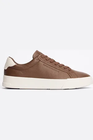 Tommy Hilfiger Leather Court Trainers