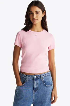 Tommy Hilfiger Ribbed Slim Round Neck T-Shirt