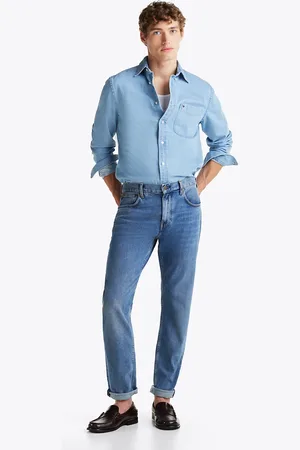 Tommy Hilfiger Harlem Tapered Straight Leg Jeans