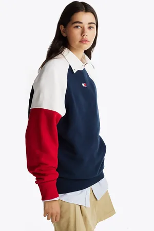 Tommy Hilfiger Colour-Blocked Relaxed Sweatshirt