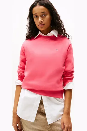 Tommy Hilfiger Flag Embroidery Crew Neck Sweatshirt